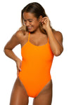 Brandon Fixed-Back Onesie | Sunkist